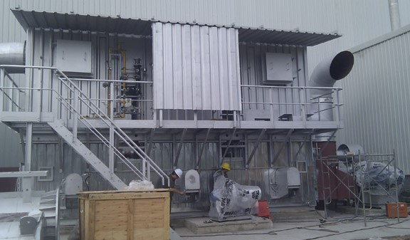 油墨蓄热式焚烧炉RTO维修